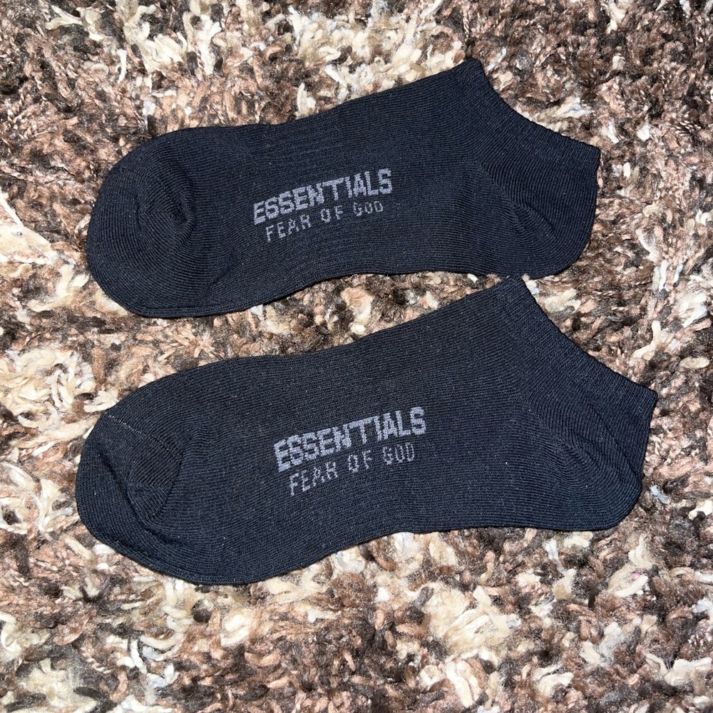 Black Essentials Fear Of God Socks